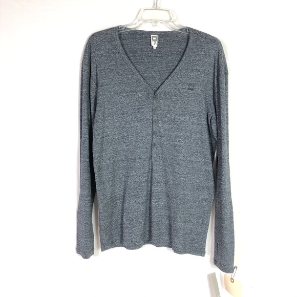 G-Star Other - 🎉HP🎉 NWT G-Star Raw Grey Heathered Henley